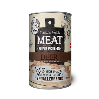 NFM Sjef's Cuisine –  monoprotein deer - canned food 400g
per 6 pieces